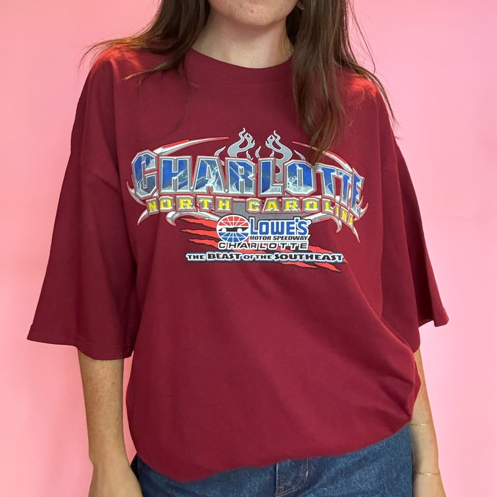 2007 CHARLOTTE NORTH CAROLINA SPEEDWAY T-SHIRT